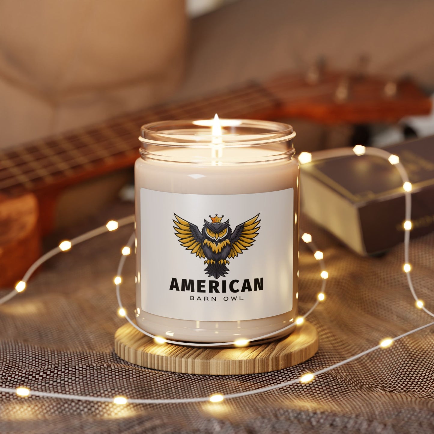 American Barn Owl Scented Soy Candle