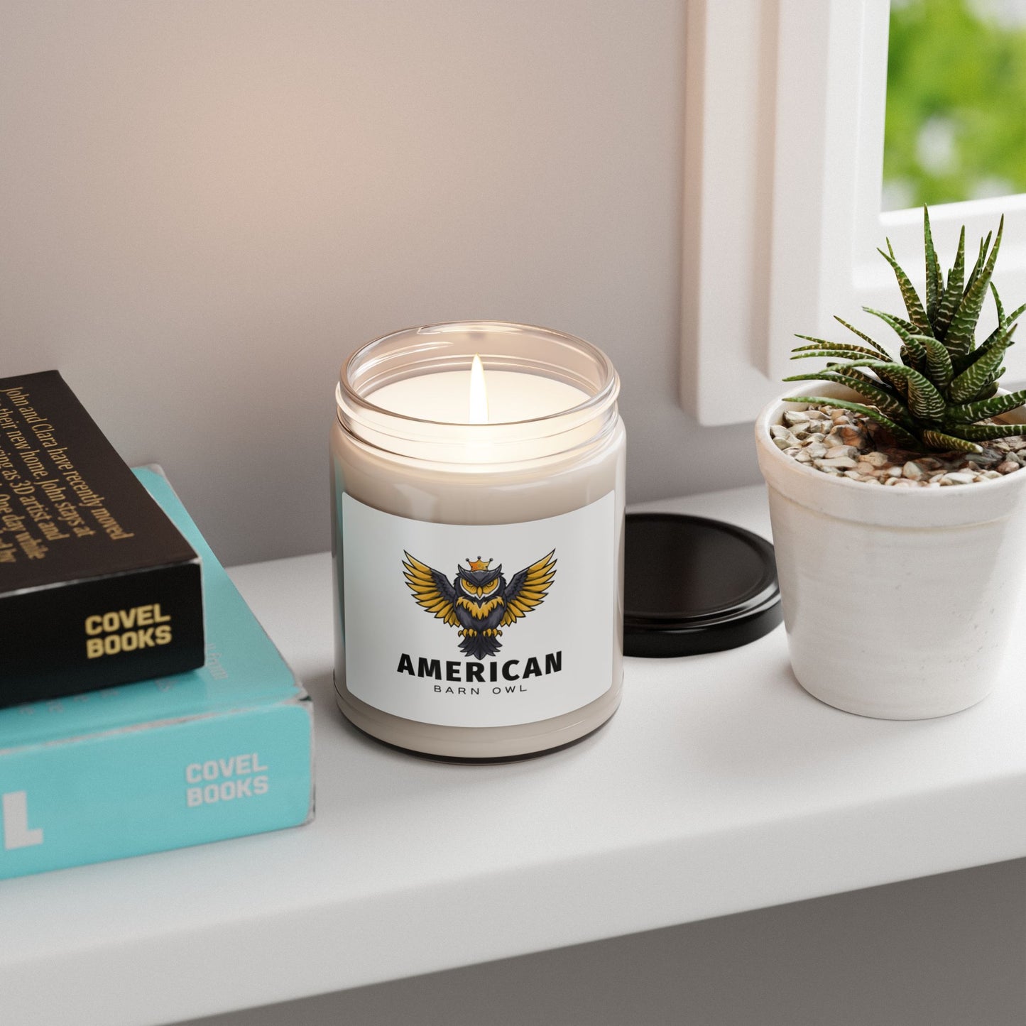 American Barn Owl Scented Soy Candle