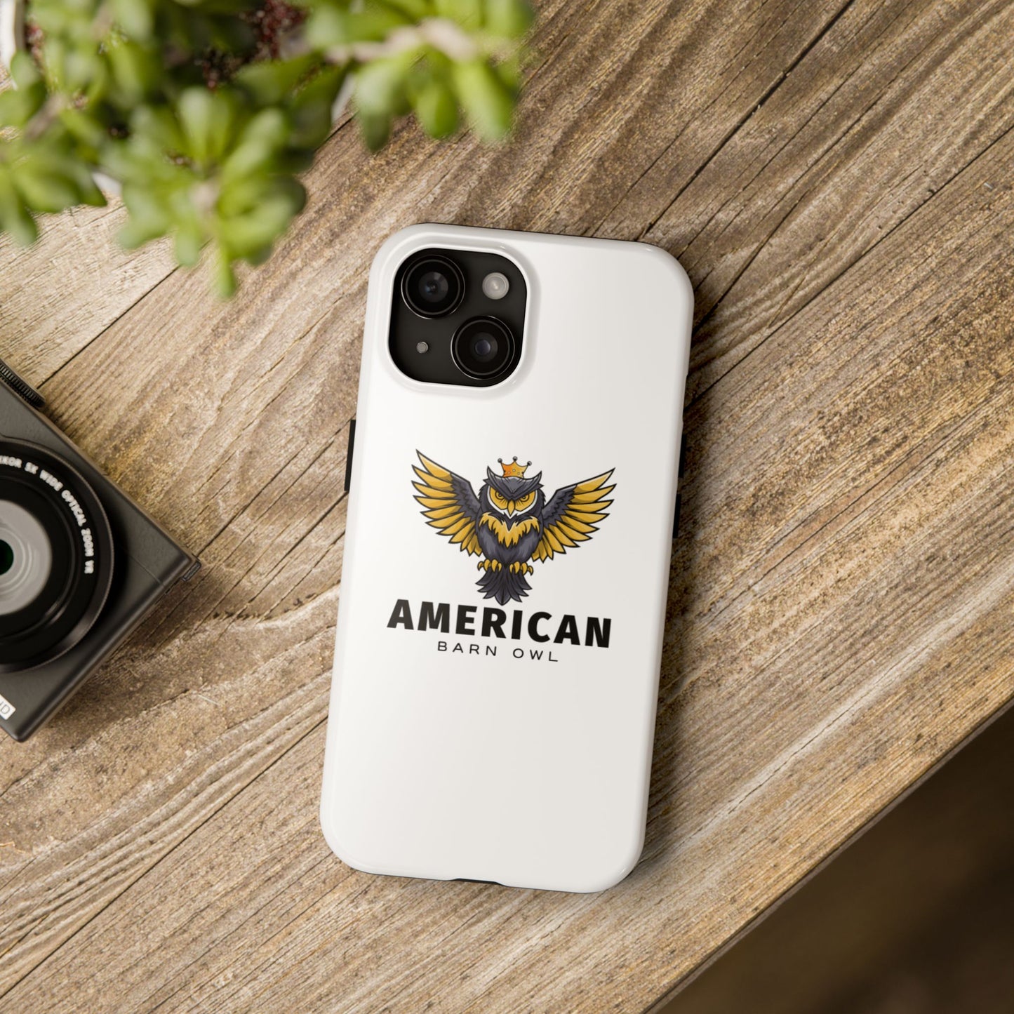 American Barn Owl Tough Phone Cases